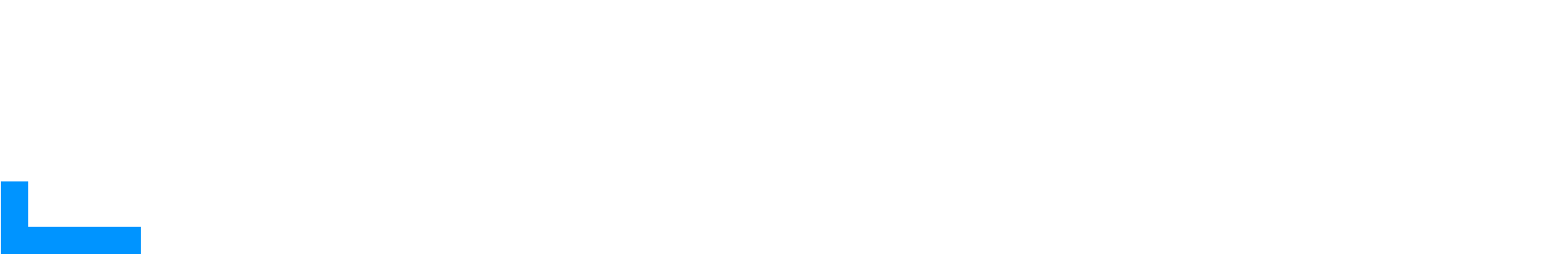 FIVE SQUARE Firmenlogo mit einem schwarzen Quadrat und einem blauen L-förmigen Winkel.